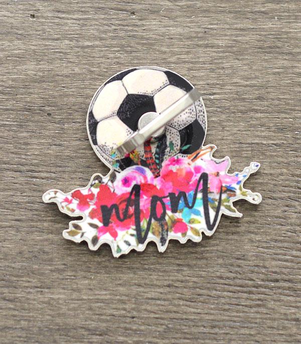<font color=black>SALE ITEMS</font> :: JEWELRY :: Earrings :: Wholesale Soccer Mom Phone Grip