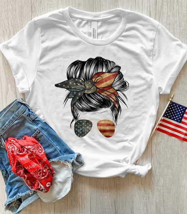 GRAPHIC TEES :: GRAPHIC TEES :: Wholesale Vintage American Girl Short Sleeve Tshir