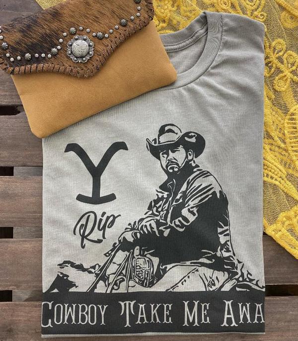 GRAPHIC TEES :: GRAPHIC TEES :: Wholesale Cowboy Take Me Away Vintage Tshirt