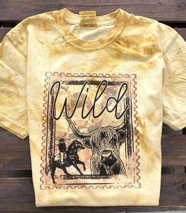 GRAPHIC TEES :: GRAPHIC TEES :: Wholesale Western Wild Stamp Vintage Tshirt