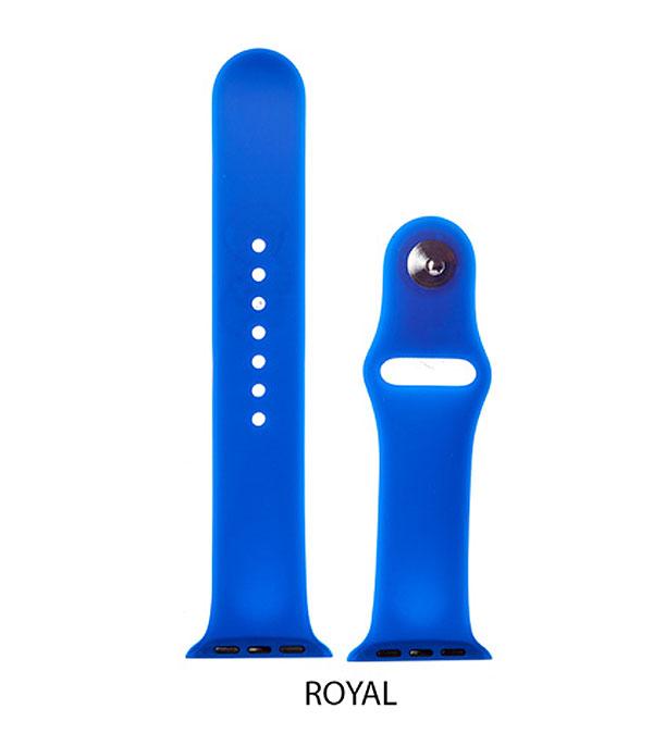 <font color=BLUE>WATCH BAND/ GIFT ITEMS</font> :: SMART WATCH BAND :: Wholesale Solid Color Silicone Apple Watch Band