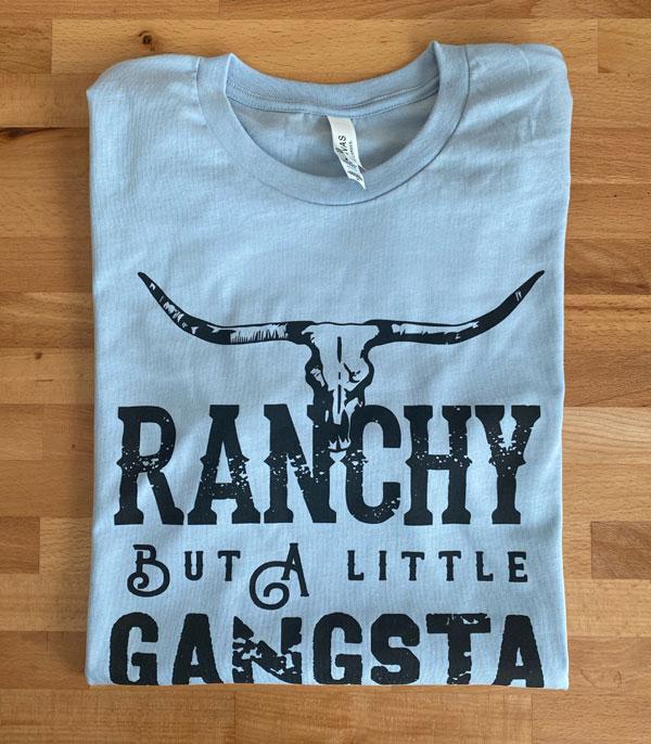 GRAPHIC TEES :: GRAPHIC TEES :: Wholesale Western Ranchy Gangsta Graphic Tshirt