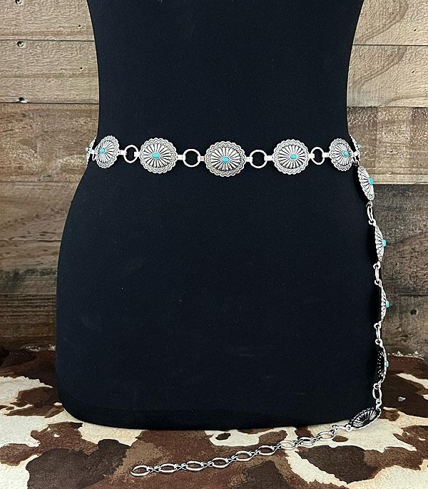 WHAT'S NEW :: Wholesale Tipi Western Small Concho Belt