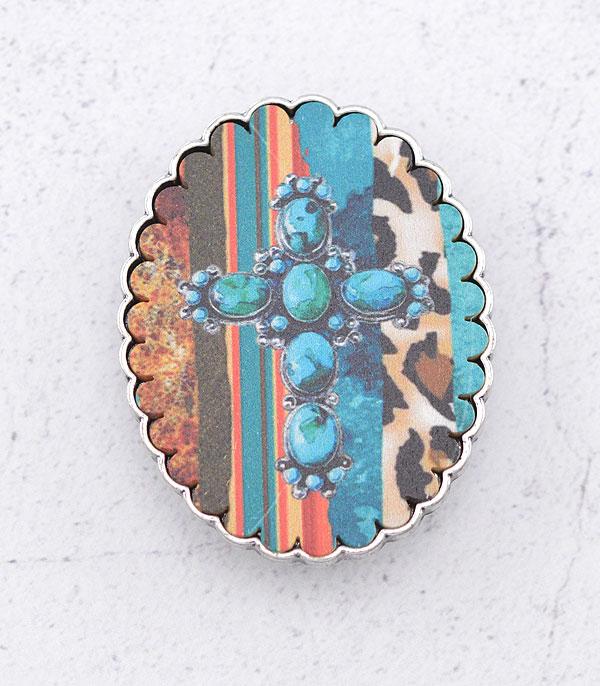 PHONE ACCESSORIES :: Wholesale Western Style Turquoise Print Phone Grip