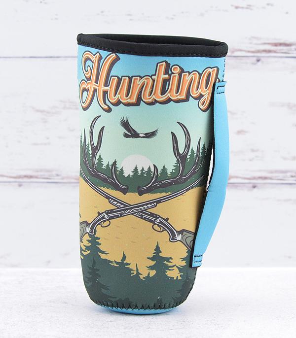 <font color=BLUE>WATCH BAND/ GIFT ITEMS</font> :: GIFT ITEMS :: Wholesale Tipi Hunting Tumbler Drink Sleeve