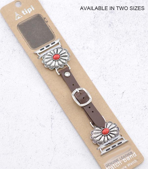 <font color=BLUE>WATCH BAND/ GIFT ITEMS</font> :: SMART WATCH BAND :: Wholesale Tipi Western Semi Stone Watch Band
