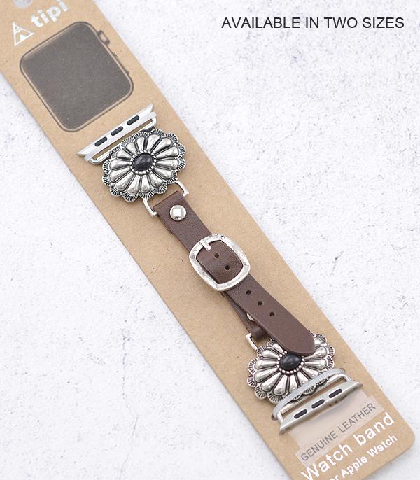 <font color=BLUE>WATCH BAND/ GIFT ITEMS</font> :: SMART WATCH BAND :: Wholesale Tipi Western Semi Stone Apple Watch Band