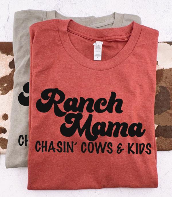 GRAPHIC TEES :: GRAPHIC TEES :: Wholesale Ranch Mama Vintage Short Sleeve Tshirt
