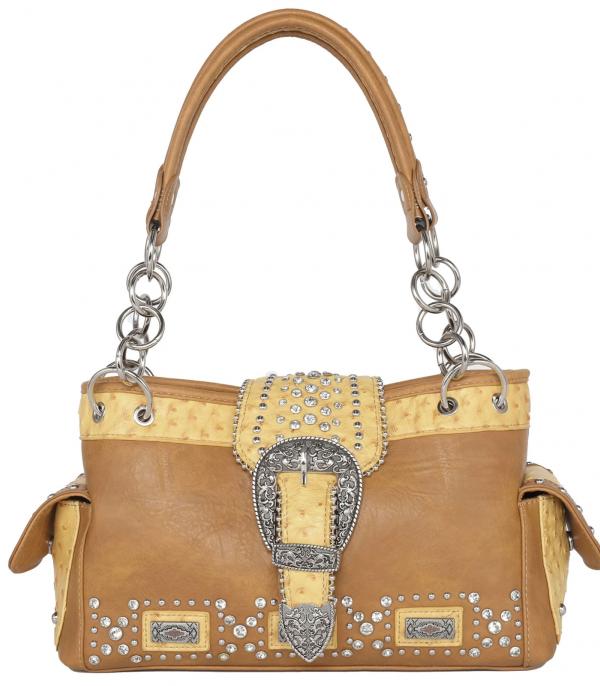 MONTANAWEST BAGS :: WESTERN PURSES :: Wholesale Montana West Concealed Carry Satchel
