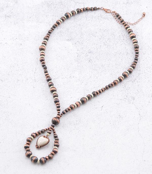NECKLACES :: WESTERN TREND :: Wholesale Western Navajo Pearl Bead Necklace