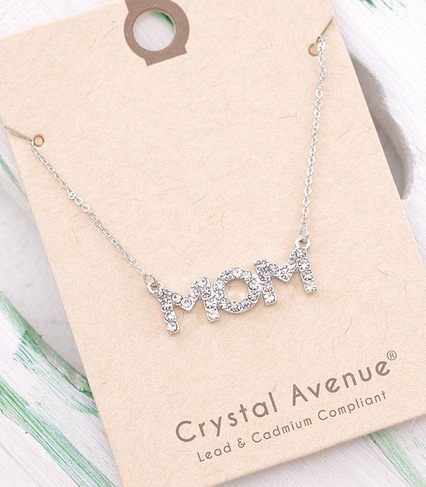 WHAT'S NEW :: Wholesale Mom Rhinestone Necklace