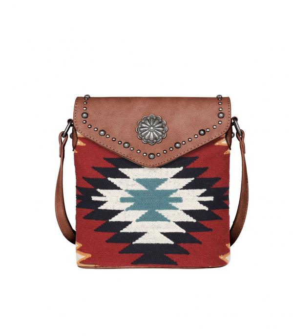 MONTANAWEST BAGS :: CROSSBODY BAGS :: Wholesale Montana West Aztec Crossbody Bag
