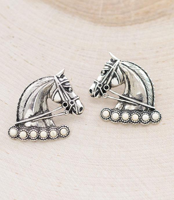 EARRINGS :: WESTERN POST EARRINGS :: Wholesale Western Horse Earrings