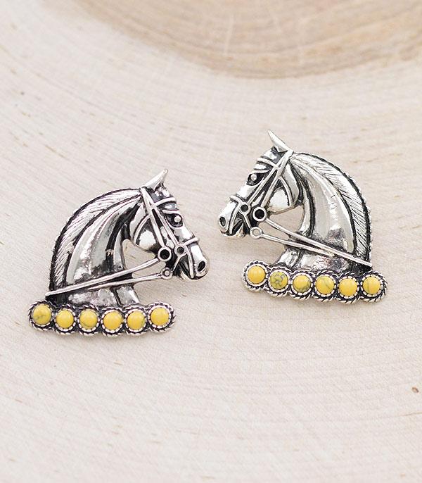 EARRINGS :: WESTERN POST EARRINGS :: Wholesale Western Horse Earrings