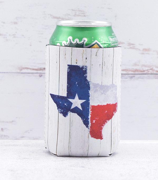 <font color=BLUE>WATCH BAND/ GIFT ITEMS</font> :: GIFT ITEMS :: Wholesale Tipi Texas Map Drink Sleeve