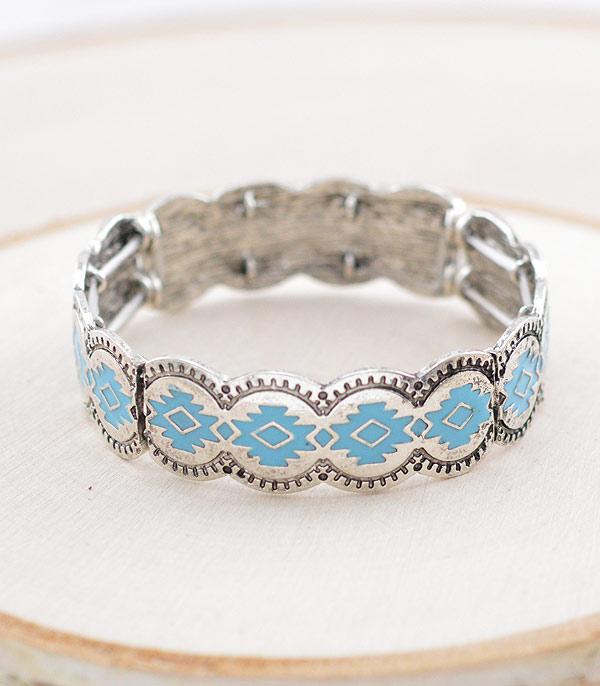 WHAT'S NEW :: Wholesale Western Aztec Pattern Bangle Bracelet
