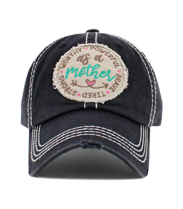 HATS I HAIR ACC :: BALLCAP :: Wholesale As A Mother Inspiration Ballcap