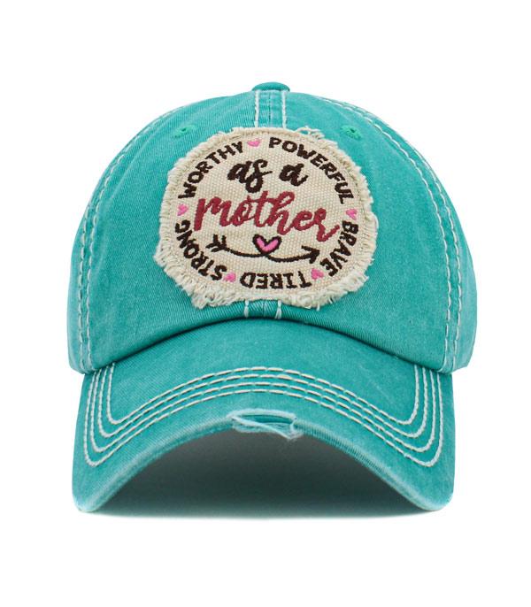 HATS I HAIR ACC :: BALLCAP :: Wholesale As A Mother Inspiration Ballcap
