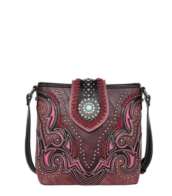 MONTANAWEST BAGS :: CROSSBODY BAGS :: Wholesale Montana West Concealed Crossbody Bag