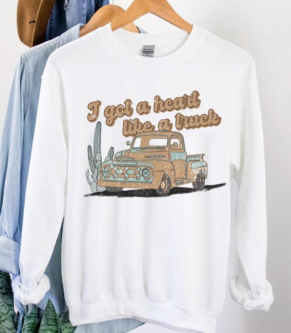 GRAPHIC TEES :: LONG SLEEVE :: Wholesale Western Vintage Sweatshirt