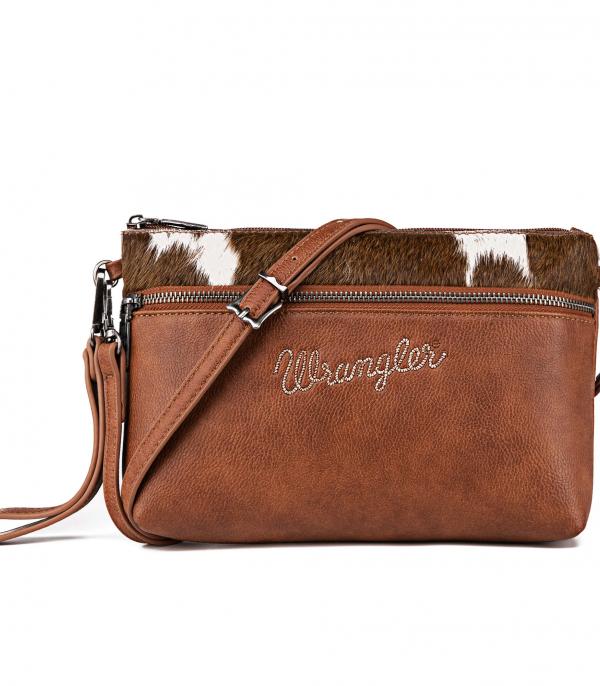 New Arrival :: Wholesale Wrangler Cowhide Crossbody Bag