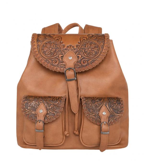 WHAT'S NEW :: Wholesale Montana West Tooled Backpack