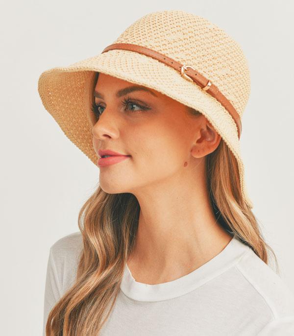 HATS I HAIR ACC :: RANCHER| STRAW HAT :: Wholesale Spring Summer Bucket Hat
