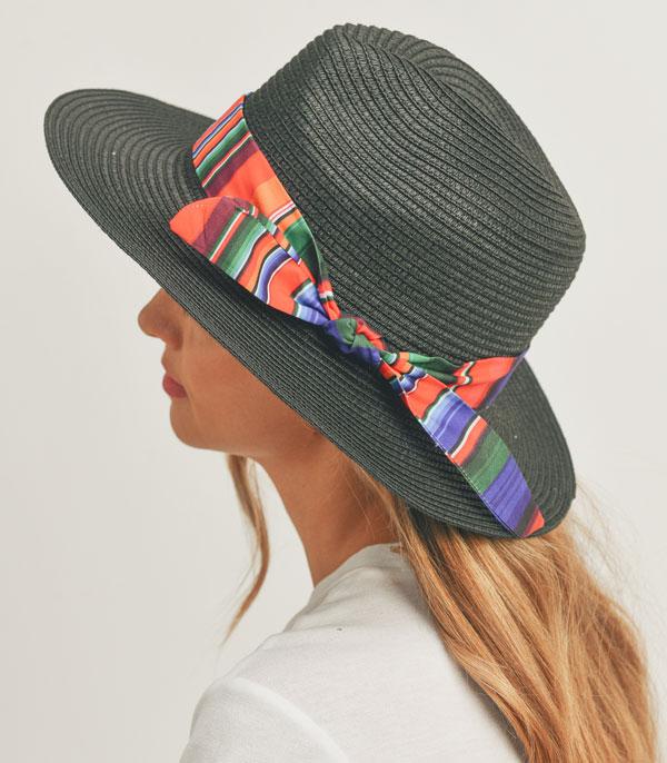 HATS I HAIR ACC :: RANCHER| STRAW HAT :: Wholesale Serape Straw Hat