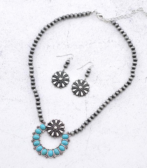 NECKLACES :: WESTERN TREND :: Wholesale Western Turquoise Navajo Necklace