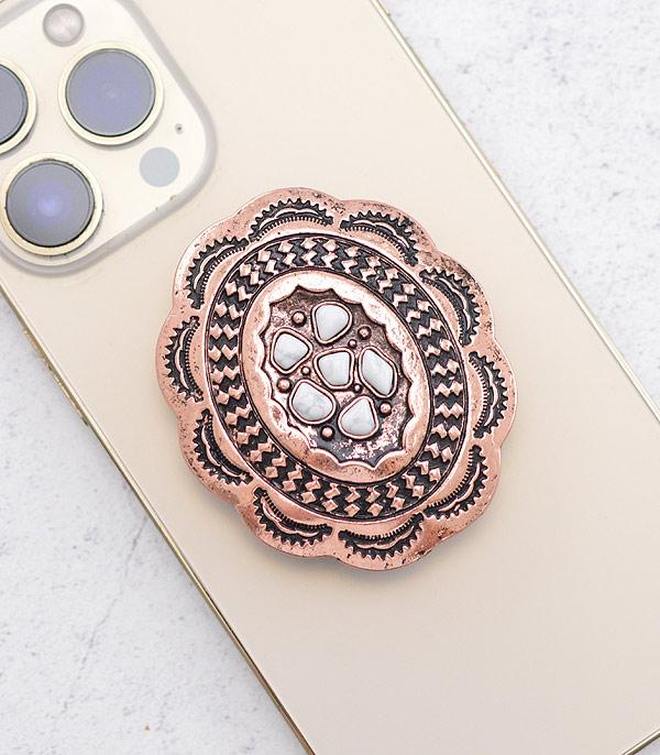PHONE ACCESSORIES :: Wholesale Western Concho Phone Grip