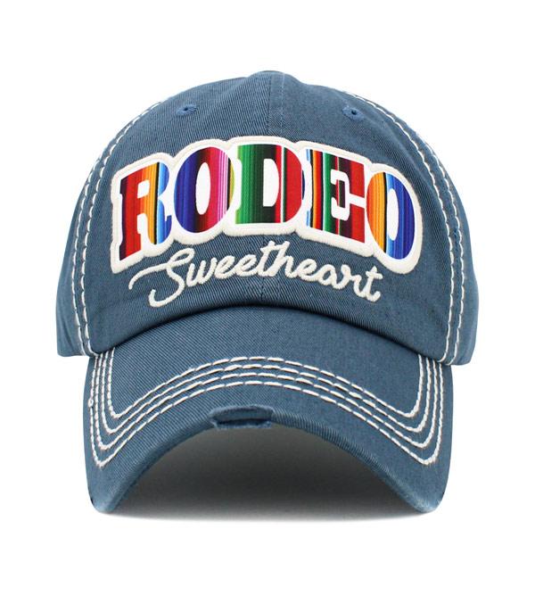 HATS I HAIR ACC :: BALLCAP :: Wholesale Rodeo Sweetheart Vintage Ballcap