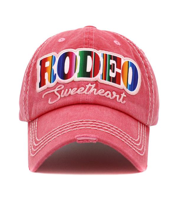 HATS I HAIR ACC :: BALLCAP :: Wholesale Rodeo Sweetheart Vintage Ballcap