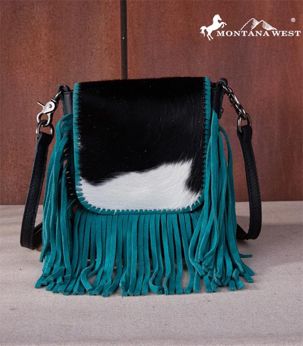 WHAT'S NEW :: Wholesale Montana West Cowhide Fringe Crossbody 