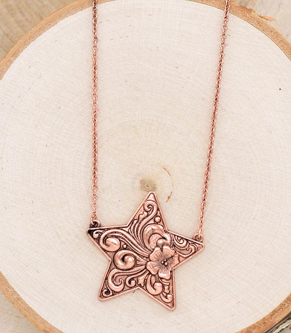 NECKLACES :: CHAIN WITH PENDANT :: Wholesale Tool Casting Star Necklace