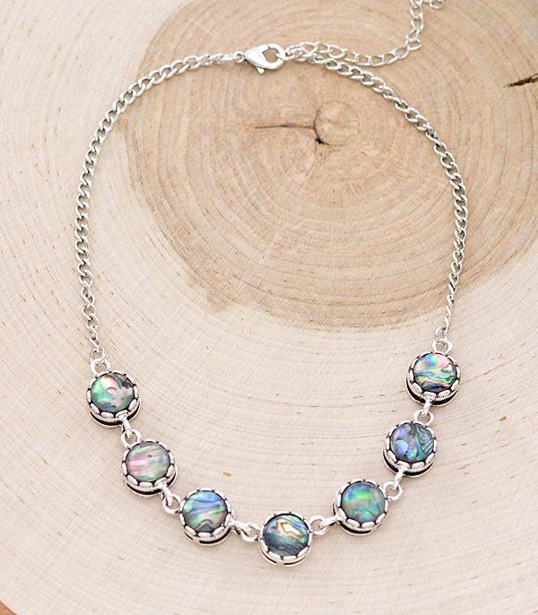 NECKLACES :: TRENDY :: Wholesale Abalone Necklace