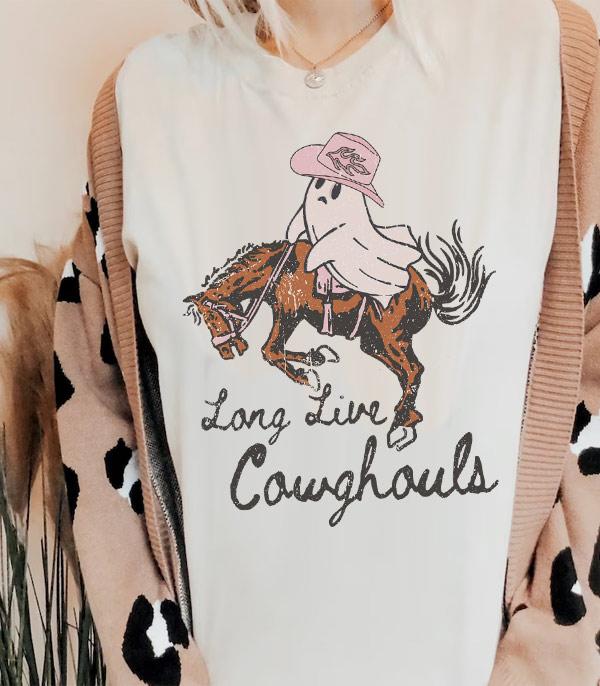 <font color=GREEN>HOLIDAYS</font> :: Wholesale Long Live Cow Ghouls Vintage Tee