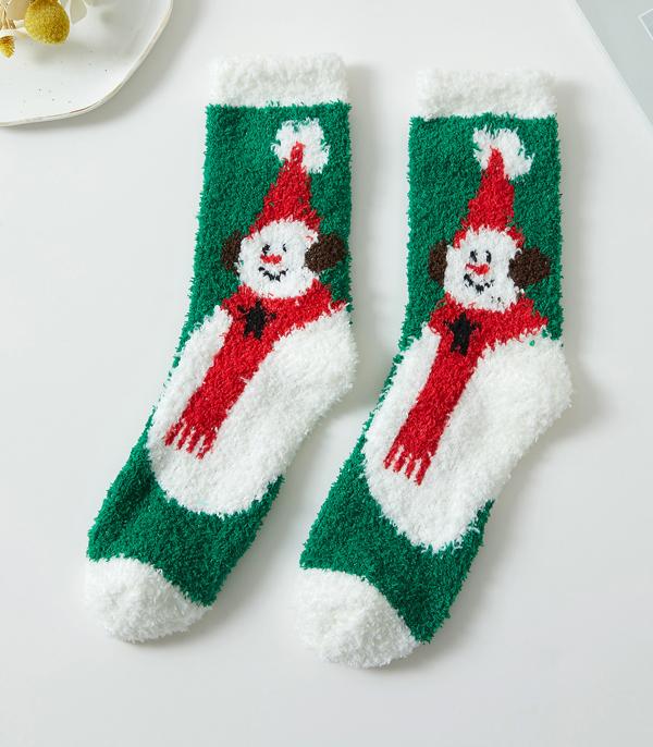 <font color=GREEN>HOLIDAYS</font> :: Wholesale Soft Cozy Christmas Socks