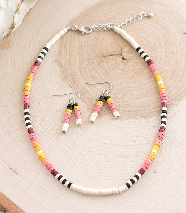 New Arrival :: Wholesale Western Navajo Bead Necklace Set