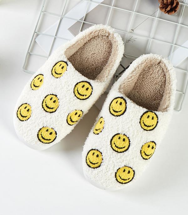 <font color=BLUE>WATCH BAND/ GIFT ITEMS</font> :: GIFT ITEMS :: Wholesale Multi Smile Face Slippers