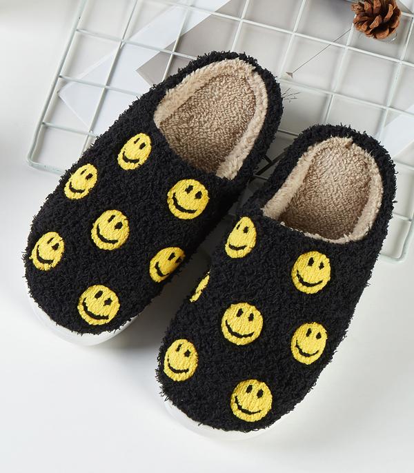 <font color=BLUE>WATCH BAND/ GIFT ITEMS</font> :: GIFT ITEMS :: Wholesale Multi Smile Face Slippers