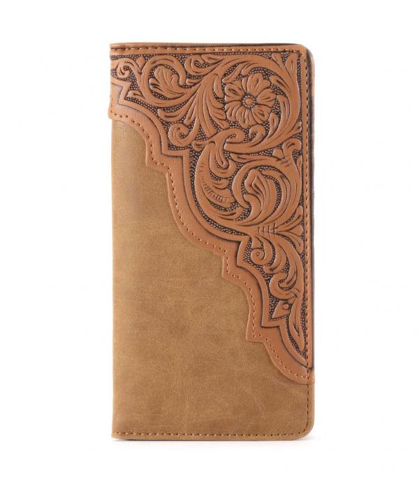 WHAT'S NEW :: Wholesale Montana West Embossed Floral Mens Wallet