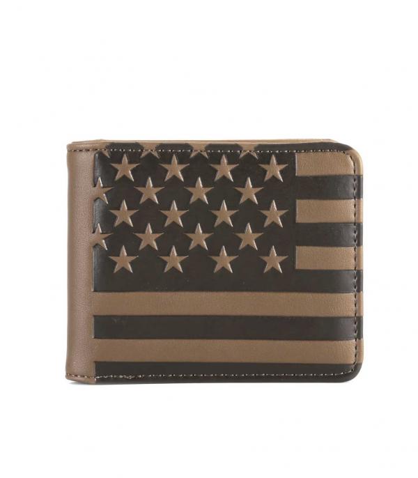 New Arrival :: Wholesale Montana West American Flag Mens Wallet