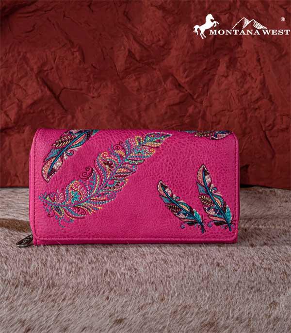 WHAT'S NEW :: Wholesale Montana West Feather Wallet