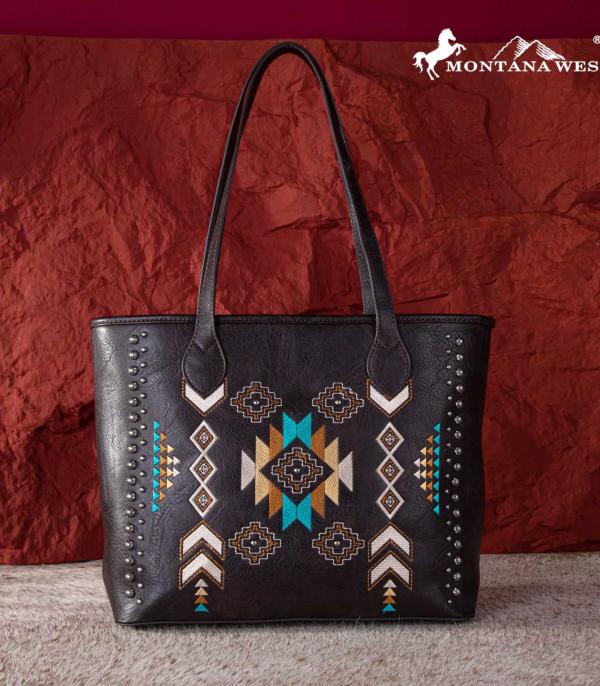 HANDBAGS :: CONCEAL CARRY I SET BAGS :: Wholesale Montana West Aztec Concealed Carry Tote