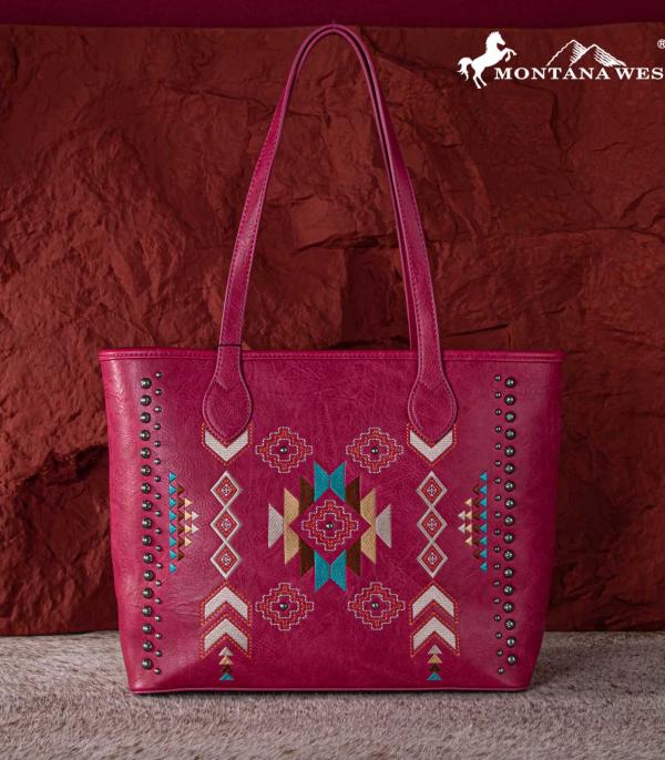 MONTANAWEST BAGS :: WESTERN PURSES :: Wholesale Montana West Aztec Concealed Carry Tote