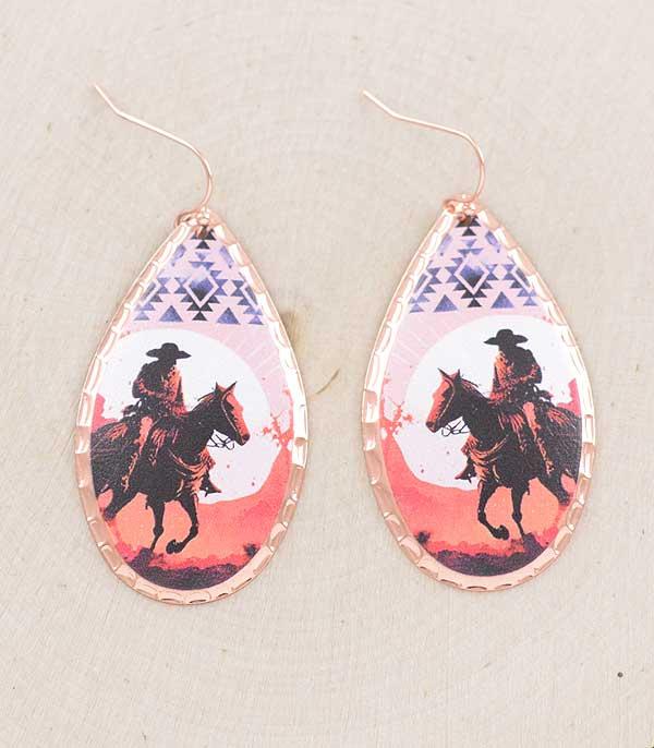 EARRINGS :: WESTERN HOOK EARRINGS :: Wholesale Western Cowboy Earrings