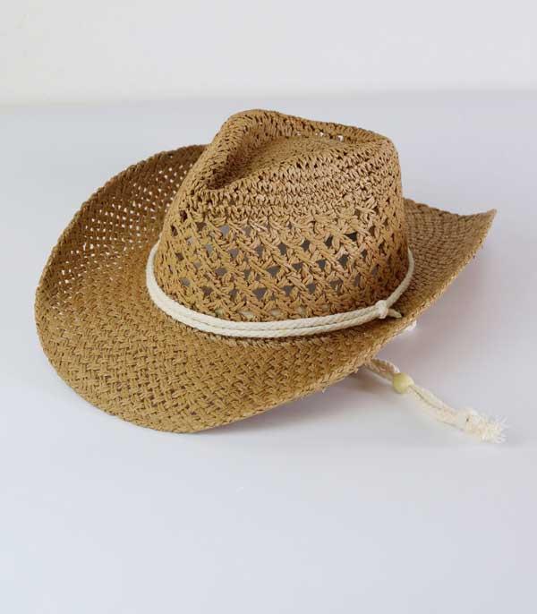 HATS I HAIR ACC :: RANCHER| STRAW HAT :: Wholesale Handmade Straw Cowgirl Hat