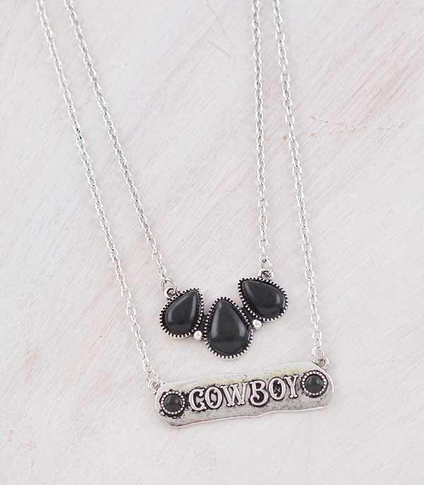 WHAT'S NEW :: Wholesale Western Cowboy Bar Necklace