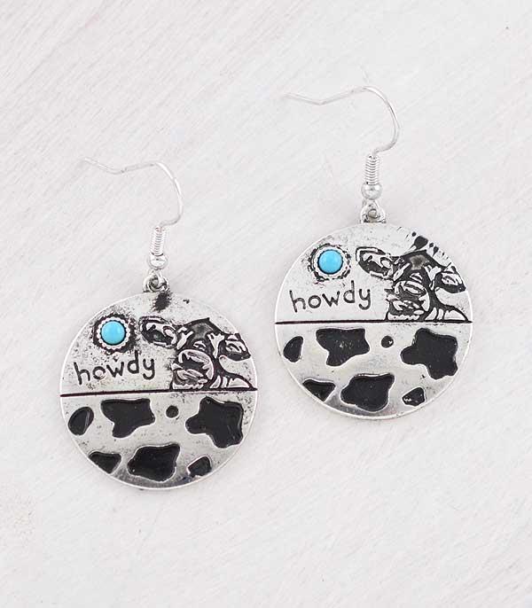WHAT'S NEW :: Wholesale Howdy Cow Earrings