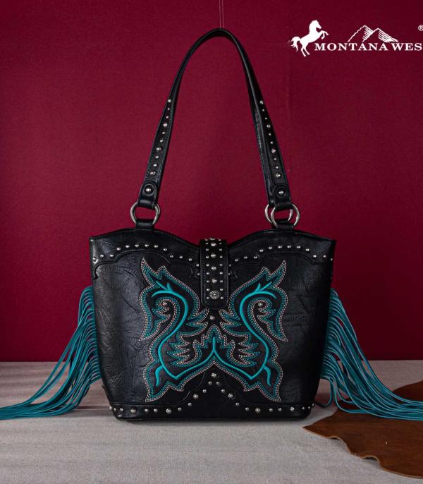 HANDBAGS :: CONCEAL CARRY I SET BAGS :: Wholesale Fringe Concealed Carry Tote